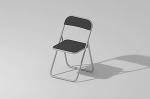 折りたたみパイプ椅子/Vectorworks 3Dフリー素材