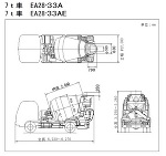 生コン車　7ｔ車　EA28