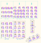 2016年 三角・円筒カレンダー (月曜始まり)訂正 DWG