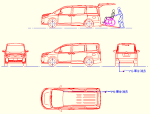 ヴォクシー 2019年式V (車いす仕様車スロープタイプ）DXF