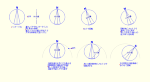 DRA-CAD 勾配文字記入で角度付方位図形(お遊び) mpz