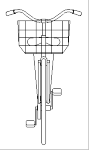 自転車正面図 JWW