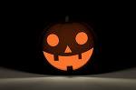 ハロウィンかぼちゃ-02/Vectorworks 3Dフリー素材