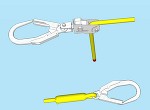 親綱用フック、緊張器