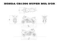 HONDA CB1300SB(dwg)