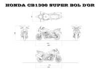 HONDA_CB1300SB(dxf)