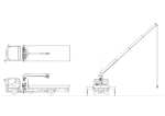 トラック 4t クレーン付 cad