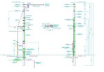 低圧装柱図＜弓支線仕様＞