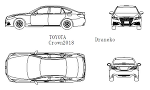 TOYOTAクラウン2018