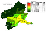 群馬県の人口密度