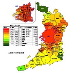 大阪府の人口密度