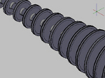 標準Ｖプーリーの３Ｄデータ　ｄｗｇ