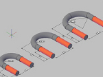 Ｕボルトの３Ｄデータ　ｄｗｇ