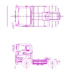 いすゞ　トラクターヘッド　２軸