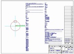 自動作図:軸径50のキー溝軸断面