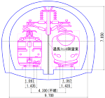 青函トンネル断面.jww