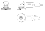 ディスクグラインダー(RYOBI　G-1010H)