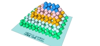六脚ブロック A0.50形(2t) 据付例