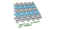 六脚ブロック K0.83形(8t) 据付例