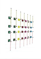 点滅灯付カラーコーン