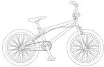 BMX　dxf