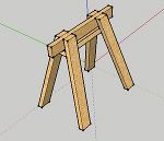 ソーホース　2×4材