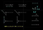 H鋼用ハシゴホルダー（平面）