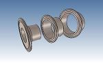 サニタリー溶接へルール　IRONCAD