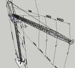 タワークレーン　JCL040　北川鉄工所