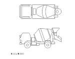 生コン車 Cad Data Com