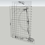 解体専用機SK550(作業姿勢テンプレート)