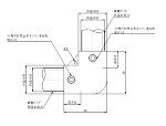 単管DIY 2方向90度ｺｰﾅｰ金具