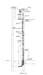 高圧引込柱　12ｍ