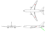 KC-767 空中給油機