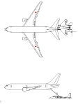 KC-767  F-15 空中給油