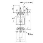 三菱電機[ノーヒューズ遮断器(ブレーカー)] NF400-CW