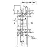 三菱電機[ノーヒューズ遮断器(ブレーカー)] NF630-SEW