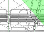 据置型先行手摺(アルミスカイガード)