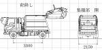 パッカー車　横　後　作業中？