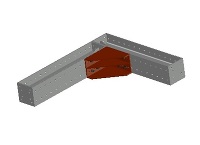 3D支保工　H300-フラットピース