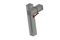 3D支保工　H300-ブラケット