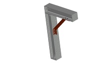 3D支保工　H300-方杖