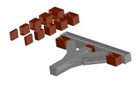 3D支保工　H350-調整材