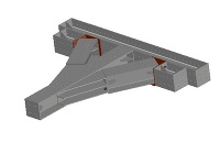 3D支保工　H350-自在角度ﾋﾟｰｽ