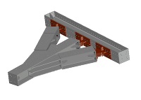 3D支保工　H350-ピボットピース