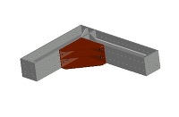 3D支保工　H350-ﾌﾗｯﾄﾋﾟｰｽ