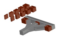 3D支保工　H400-調整材