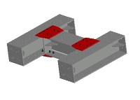 3D支保工　H400-台形ﾌﾟﾚｰﾄ