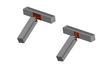 3D支保工　H400-傾斜ピース