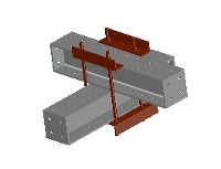 3D支保材　H200-交叉部ピース
